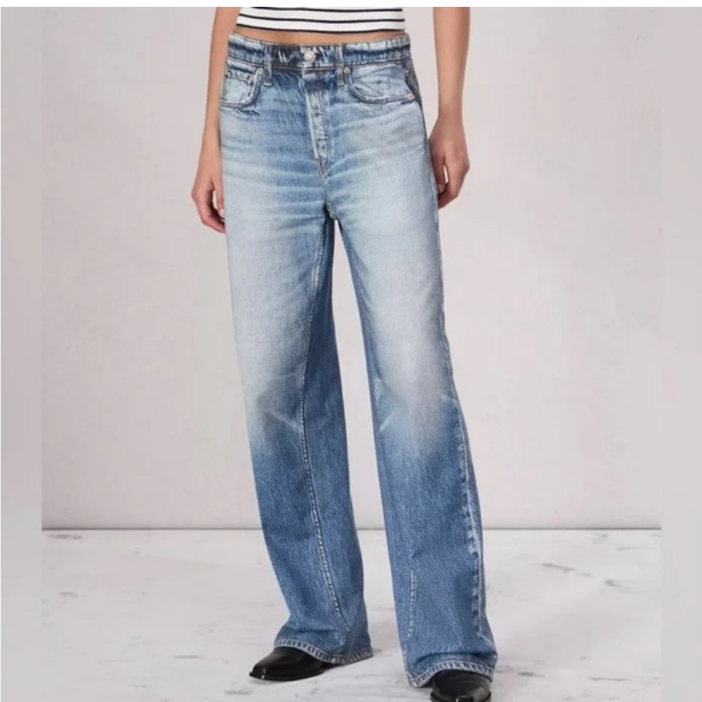 Viral Mila Rosabella Sweatpant Jeans- MWT- Sz S